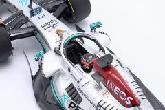 MINICHAMPS - MERCEDES GP - F1 W13E TEAM MERCEDES-AMG PETRONAS F1 N 63 MIAMI GP 2022 GEORGE RUSSEL