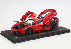 1/18 BBR Ferrari LaFerrari 2012 open diecast rosso F1 2007 - luxury pack - BBR182240