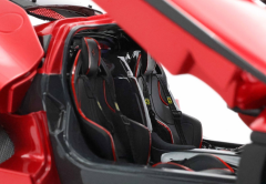 1/18 BBR Ferrari LaFerrari 2012 open diecast rosso F1 2007 - luxury pack - BBR182240