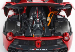 1/18 BBR Ferrari LaFerrari 2012 open diecast rosso F1 2007 - luxury pack - BBR182240