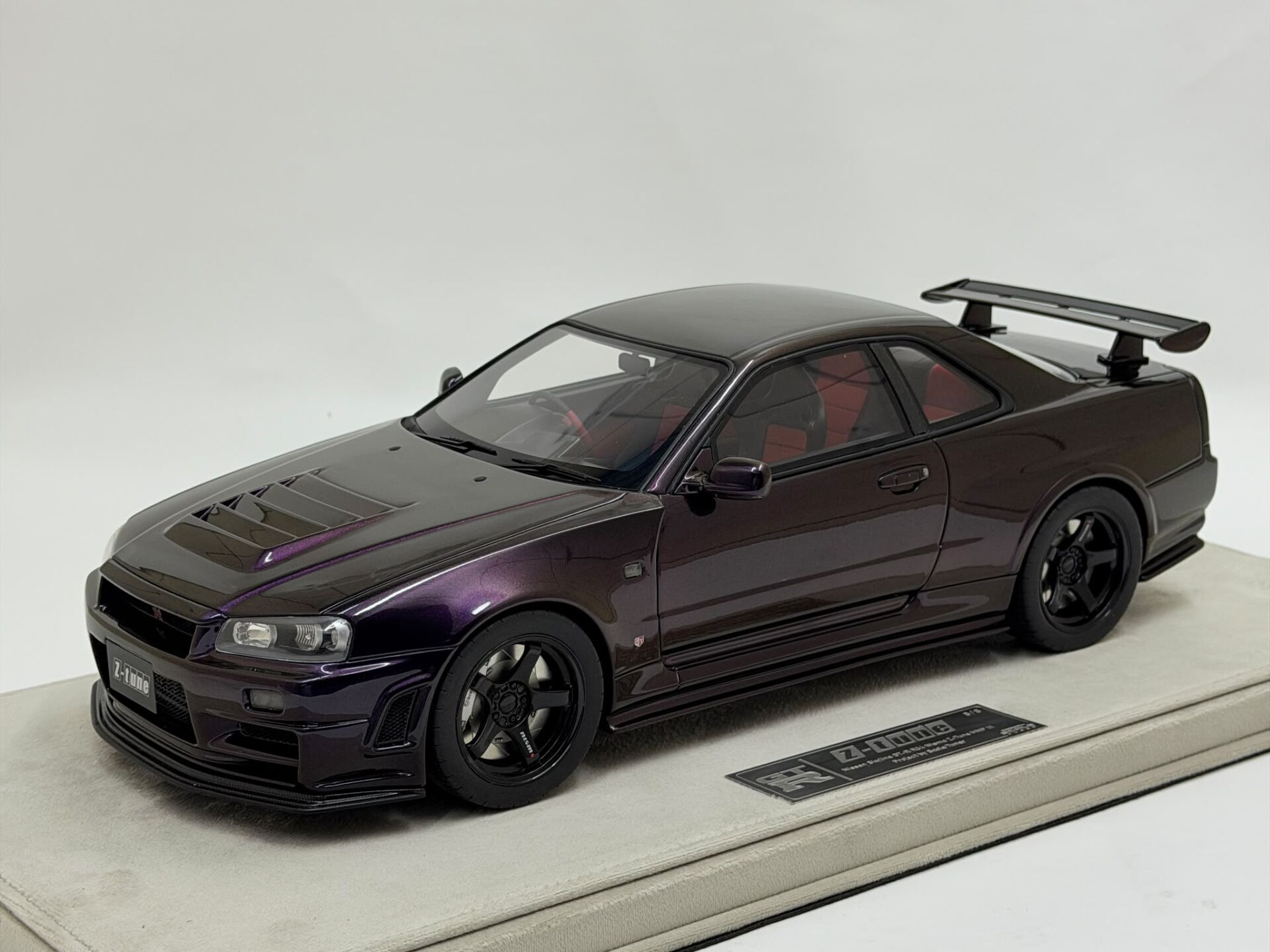 1/12 OTTO NISSAN SKYLINE GT-R R34 MNP - G082MNP