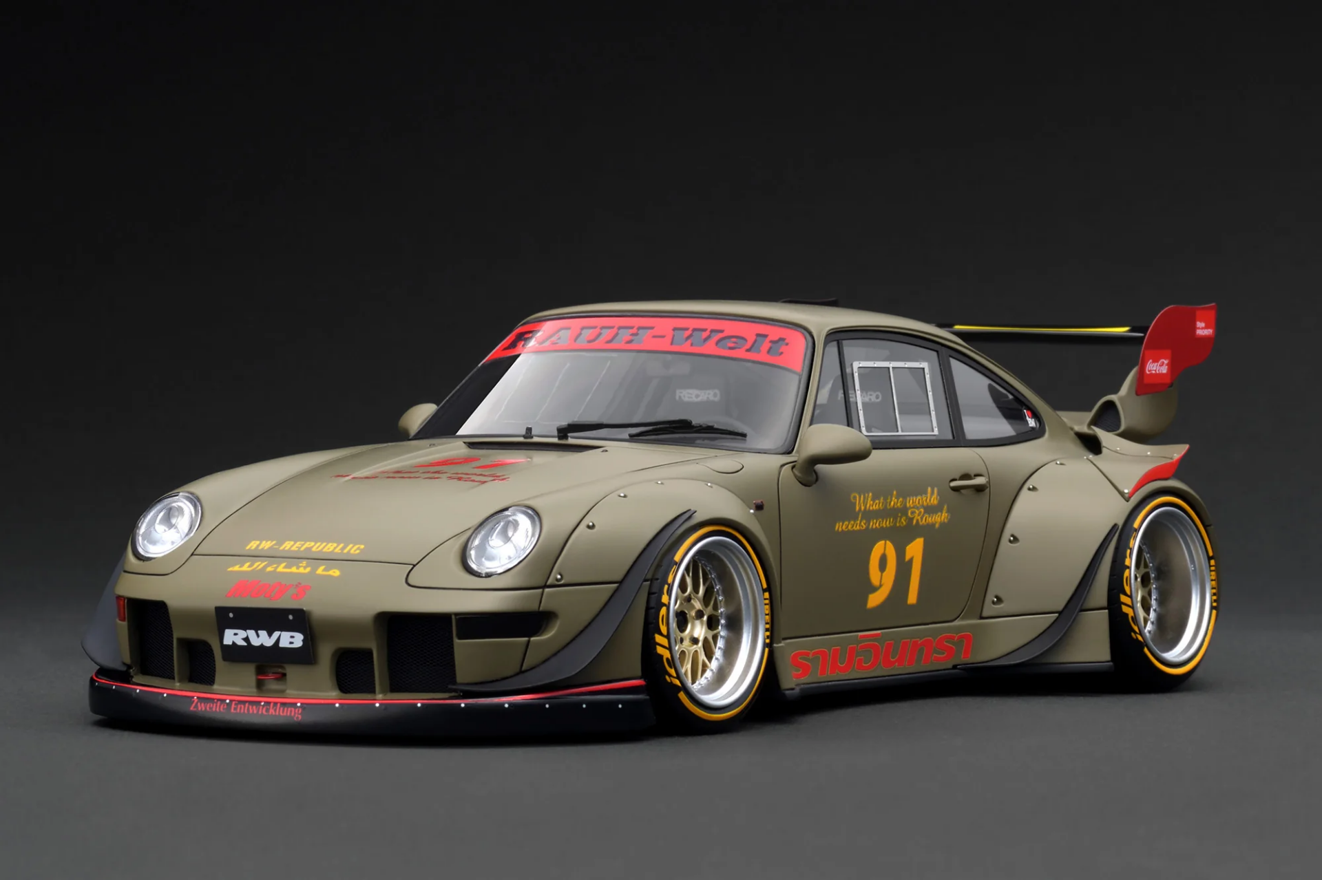 IGNITION MODELS - Porsche RWB 993 Khaki
