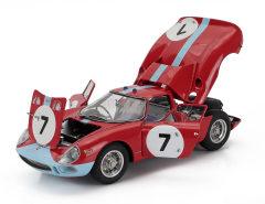 1/18 CMC - FERRARI - 250LM ch. n5895 N 7 WINNER 12h REIMS 1964 GRAHAM HILL - JOACHIM BONNIER
