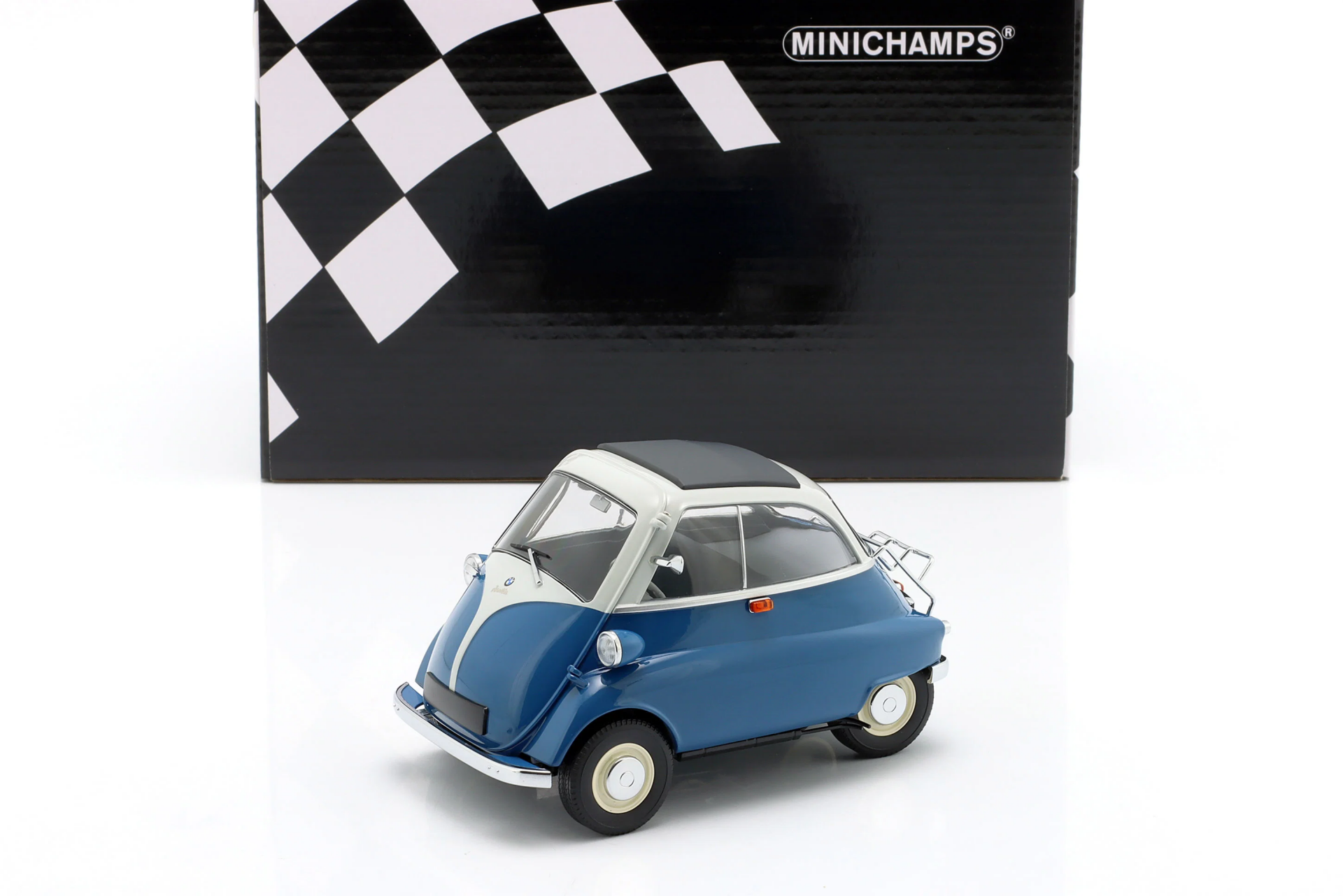 1/18 Minichamps BMW Isetta Year 1955 blue / white - 110024000