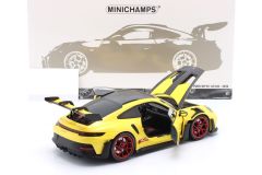 MINICHAMPS - PORSCHE - 911 992 GT3 RS COUPE WEISSACH PACKAGE 2024 - RED WHEELS