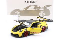 MINICHAMPS - PORSCHE - 911 992 GT3 RS COUPE WEISSACH PACKAGE 2024 - RED WHEELS