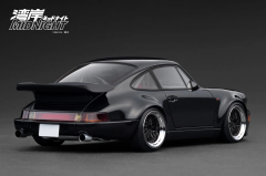 1/18 Ignition Model Porsche Blackbird (964) Black 湾岸MIDNIGHT With Mr. Tatsuya Shima - IG3593