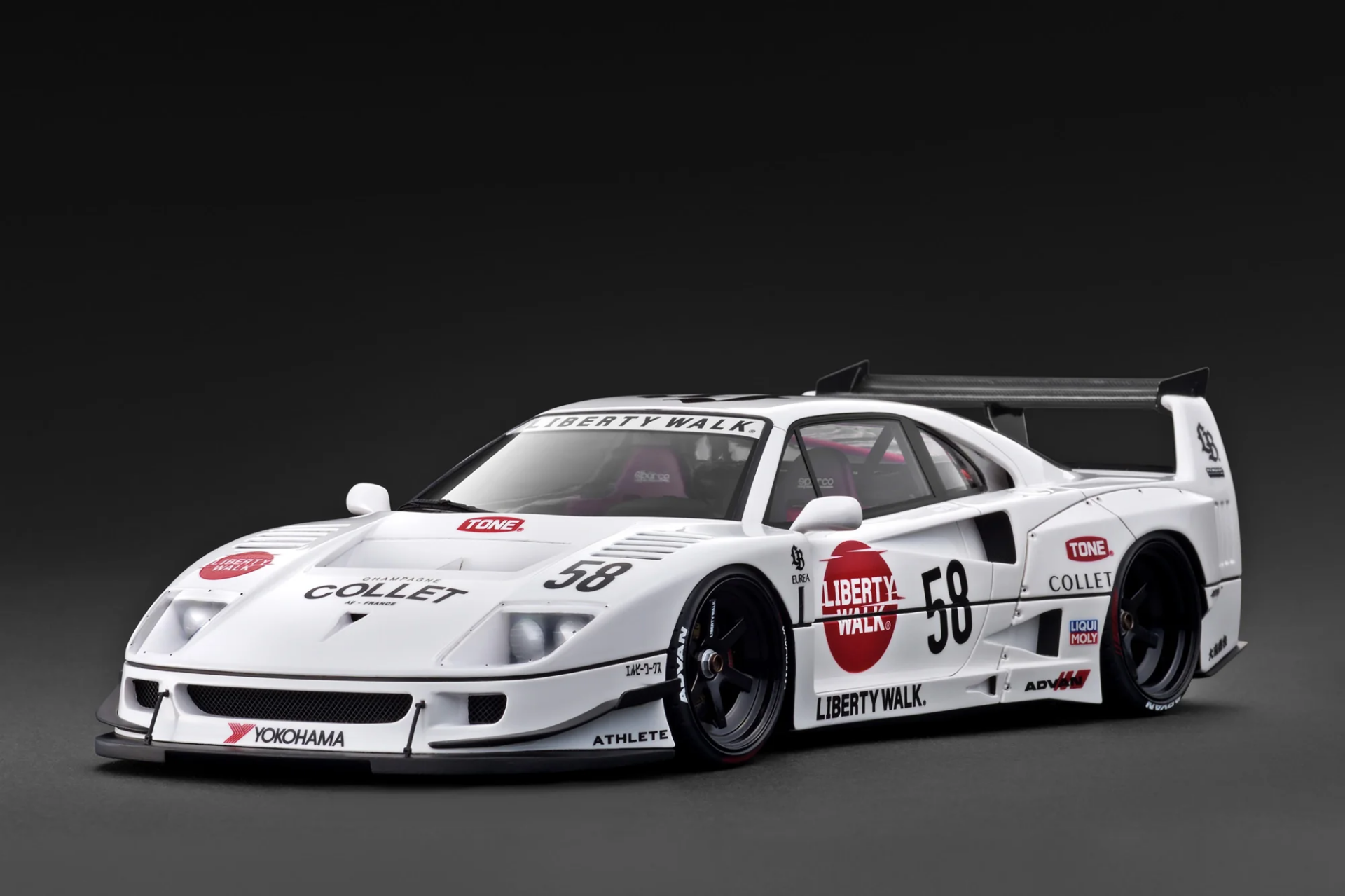 1/18 Ignition LB-WORKS 40 White Ferrari F40 - IG3788