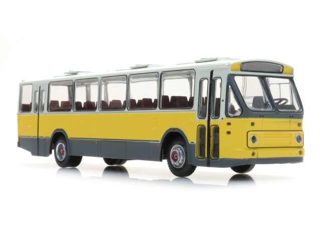 1/87 City Bus Back Exit Unprinted Leyland, yellow