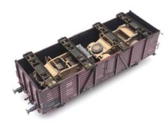 1/87 Cargo: Railway Transport 2x Kübelwagen, red