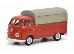 Volkswagen T1 Pickup with roof, red