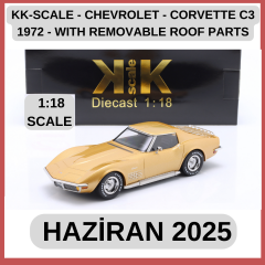 KK-SCALE - CHEVROLET - CORVETTE C3 1972 - WITH REMOVABLE ROOF PARTS