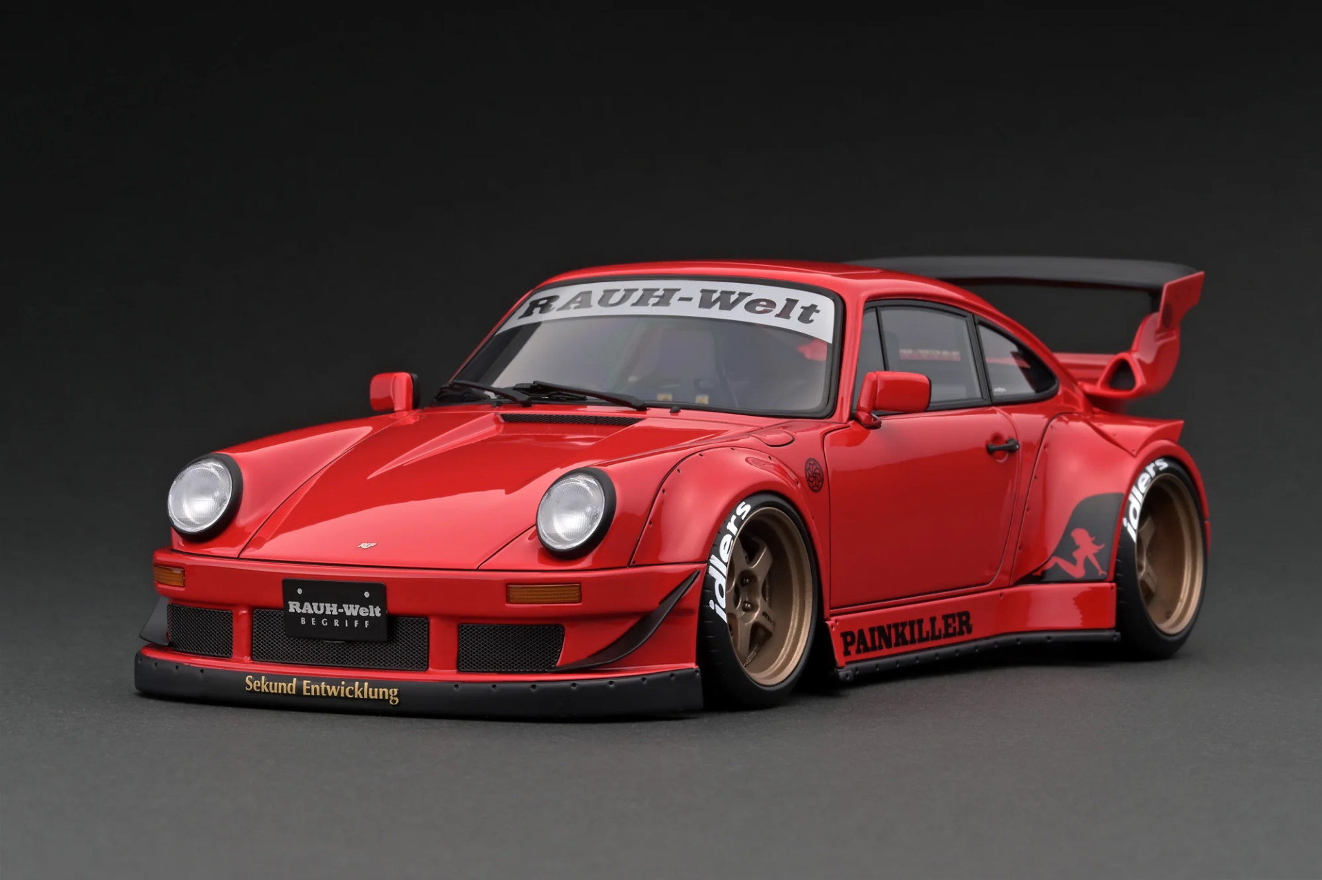 Ignition Model PORSCHE RWB 930 Red JDM - PAINKILLER