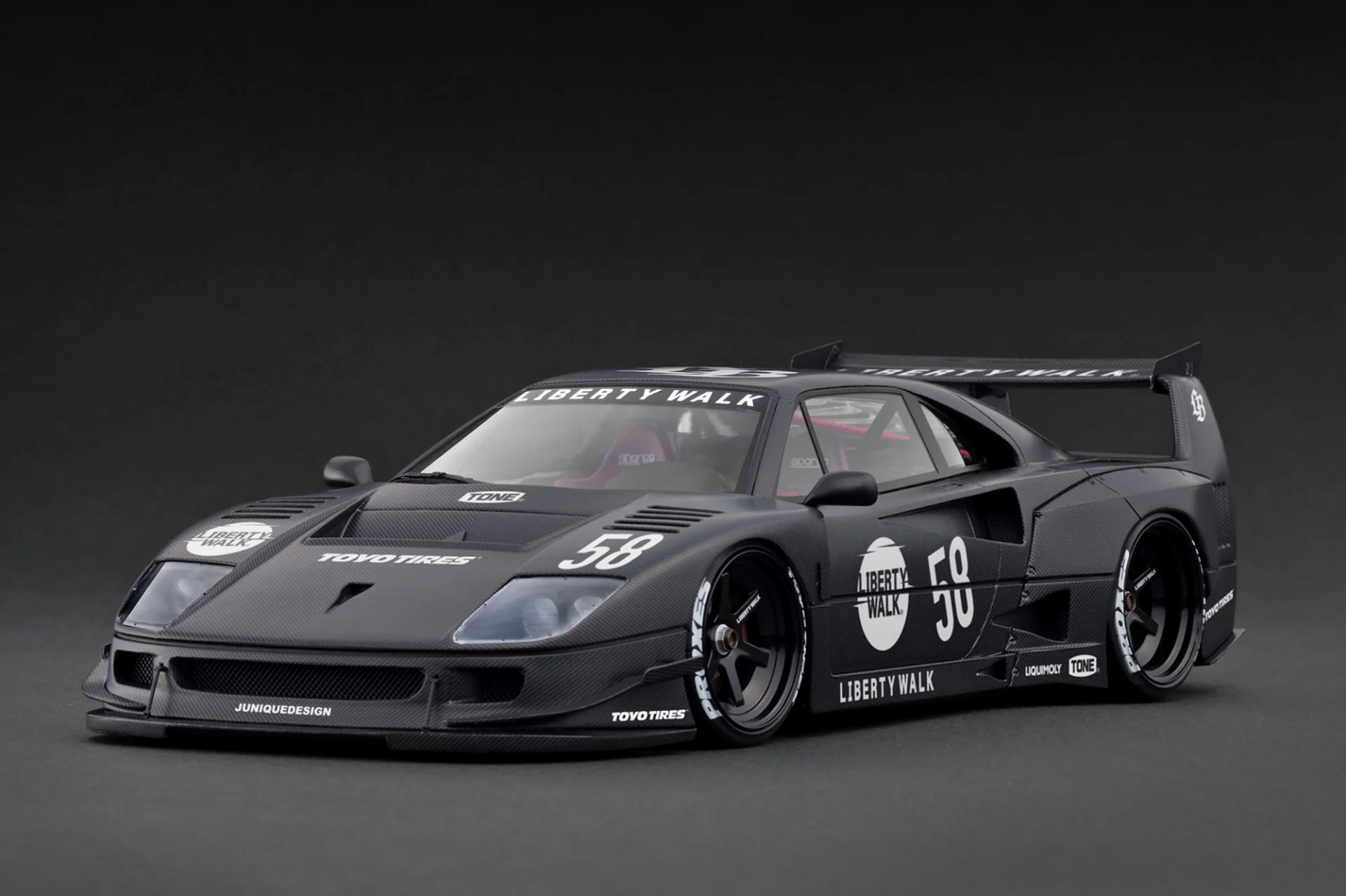 1/18 Ignition LB-WORKS 40 Full Carbon Ferrari F40 -IG3755