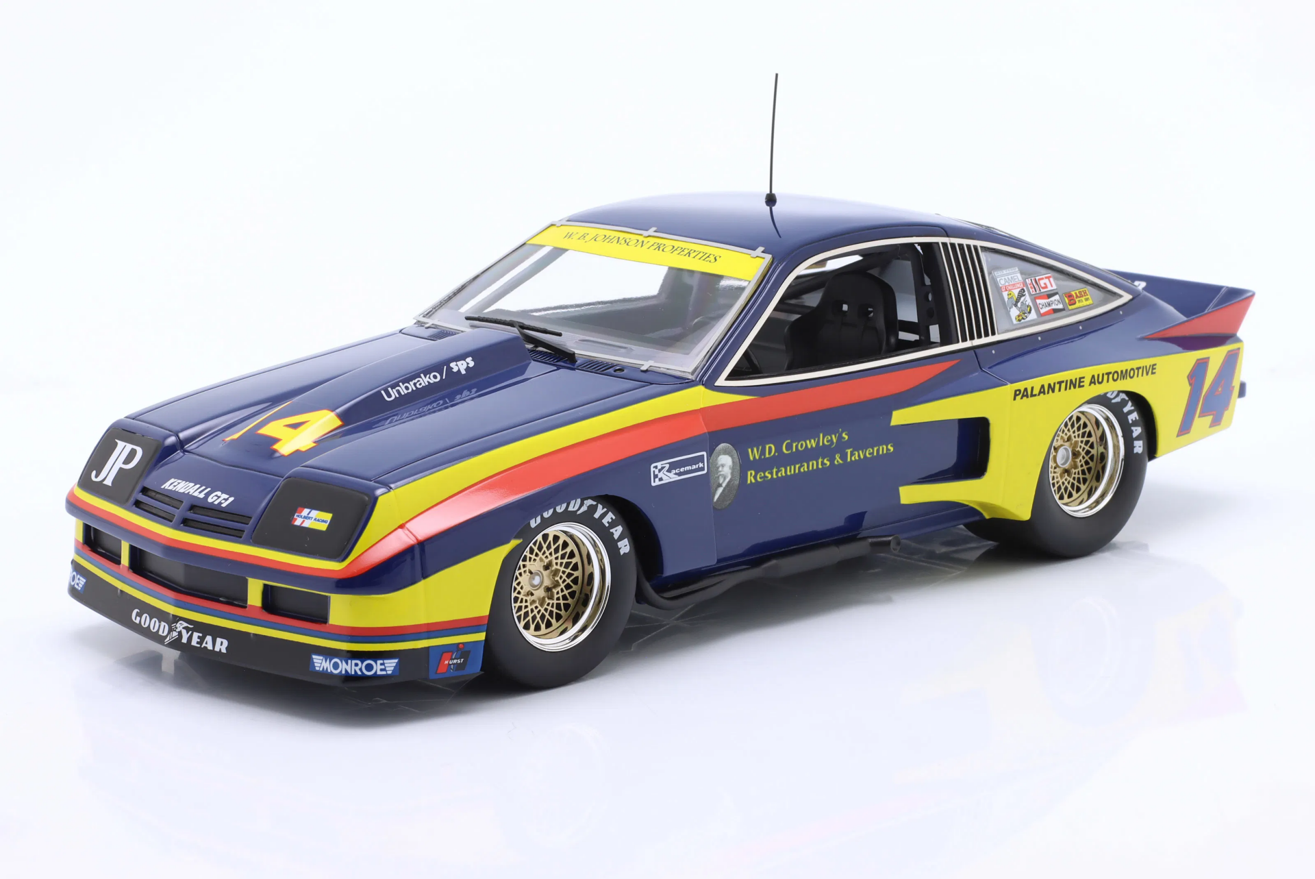 1/18 ACME-MODELS - CHEVROLET - MONZA COUPE N 14 CHAMPION IMSA CAMEL GT CHAMPION 1976 AL HOLBERT