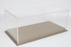 LYRD BOX 1:18 ÖLÇEK CASHMERE BEIGE SERGİLEME STANDI – (ANTRASİT DİKİŞ) LY116