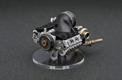 Ignition Model RWB 964 Silver/Yellow With Engine