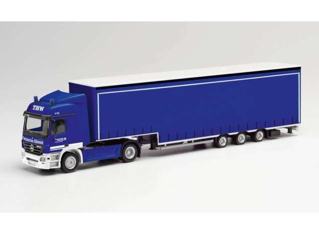 1/87 Mercedes Benz Actros L M.Sz. THW Trossingen, blue/white