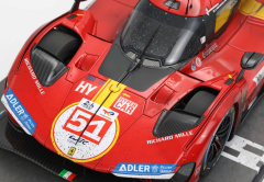 1/12 BBR Ferrari 499P  Winner Le Mans 2023 car n.51 dirty version Driver Pier Guidi-Calado-Giovinazzi - BBR1219DIRTY