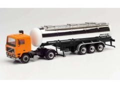 1/87 Volvo F 12 Ch.Sz. VEB Deutrans, orange/silver