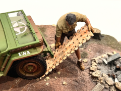 1/18 American Diorama 4x4 Mechanics - Figure #8 - AD18018