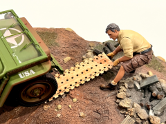 1/18 American Diorama 4x4 Mechanics - Figure #2 - AD18012