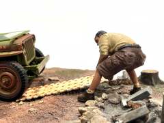 1/18 American Diorama 4x4 Mechanics - Figure #2 - AD18012