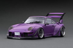 Ignition Model PORSCHE RWB 993 Matte Purple with Mr. Nakai