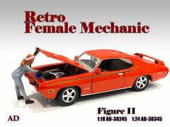 1/18 American Diorama Retro Female Mechanic - II - AD38245