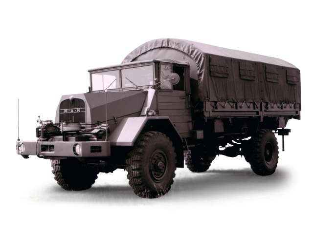 1/87 LKW 5t gl Pick-Up *MAN 630 L2A*, camouflage