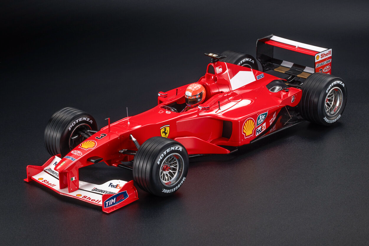 1/12 GP REPLICAS Ferrari F2000 #3 Michael Schumacher Winner Italian GP 2000 (With Driver Figure) - GP1227AWD