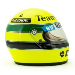 MINI HELMET - BELL HELMET - F1 CASCO HELMET TEAM LOTUS 97T RENAULT TURBO N 12 SEASON 1985 AYRTON SENNA