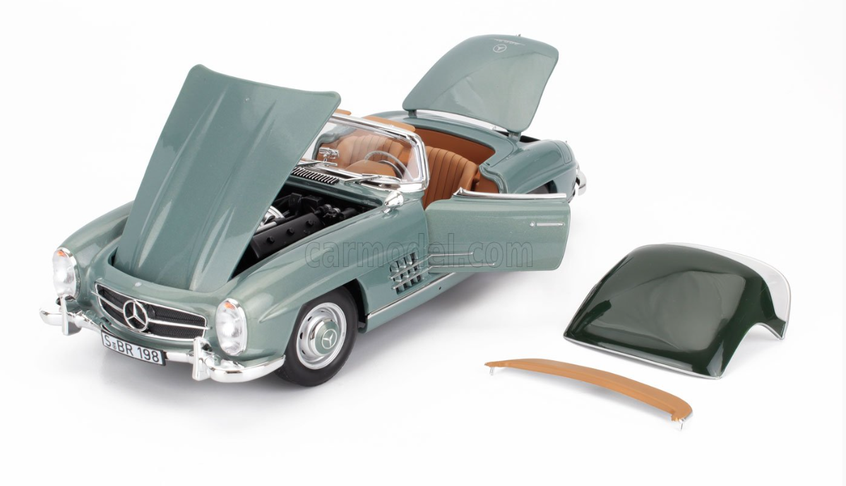 1/18 NOREV - MERCEDES BENZ - 300SL ROADSTER SPIDER (W198II) 1957