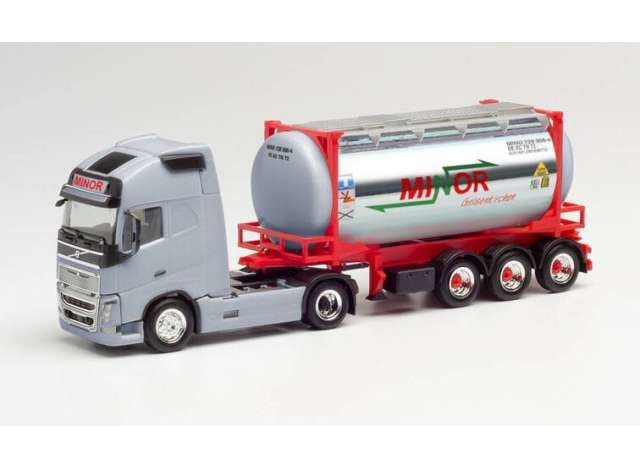 1/87 Volvo FH Gl. XL S.Sz. Minor, grey/chrome