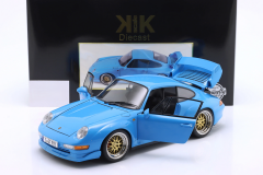 1/12 KK SCALE Porsche 911 (993) GT2 Year 1996 light blue / BBS Rims - KKDC120283B