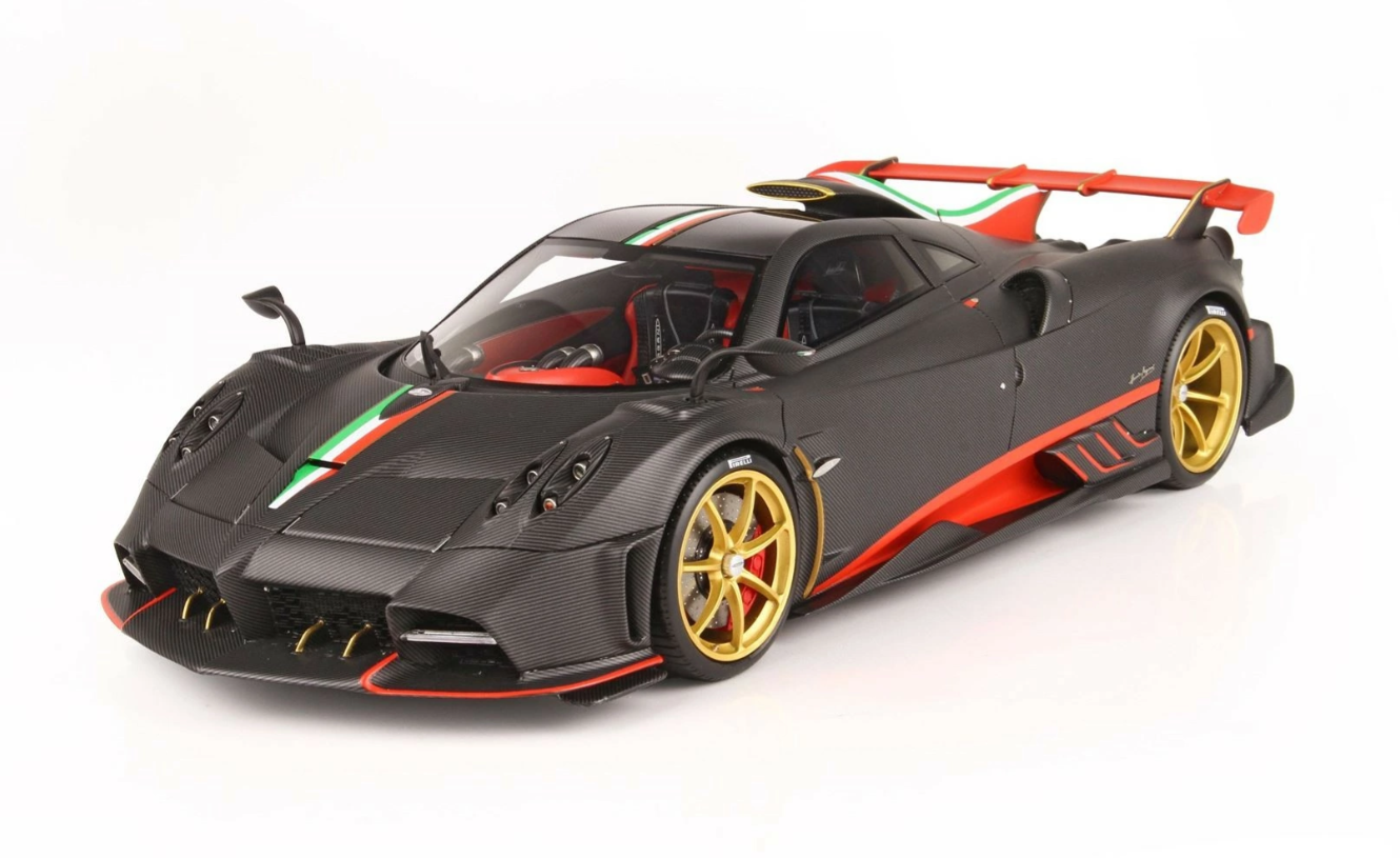 BBR-MODELS - PAGANI - IMOLA 2020 - CON VETRINA - WITH SHOWCASE