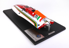 1/18 BBR Molinari 4 Point Motorboat #20 F1 Inboard World Champion - FER003
