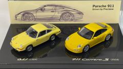 MİNİCHAMPS - Set Porsche 911 1964 / 997 Carrera S 2004 40 years Anniversary