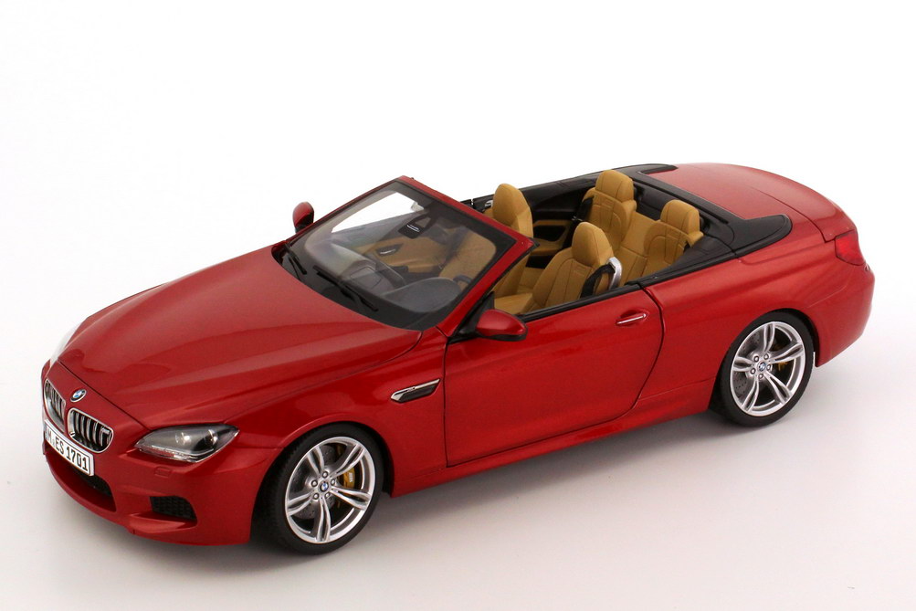 1/18  Paragon BMW M6 F12 Convertible Orange - 80432253655