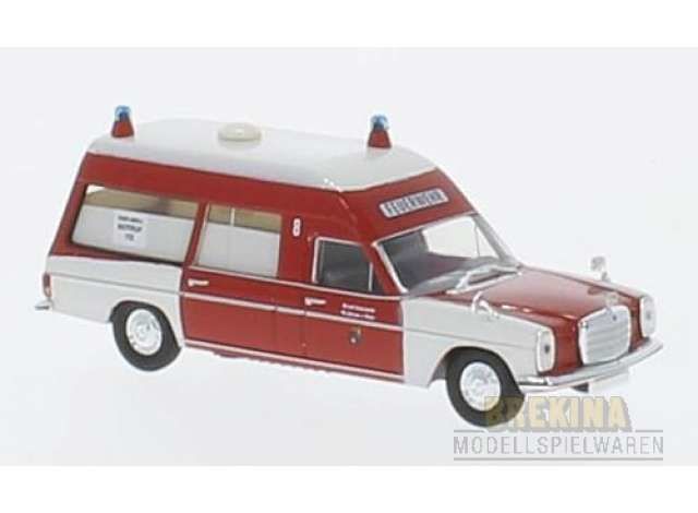 1/87 Mercedes /8 KTW, BF Mülheim, red/white
