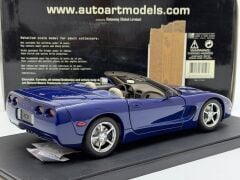 1/18 AUTOart Chevrolet Corvette C5 Convertible Commemorative Edition (Le Mans Blue) -  71152