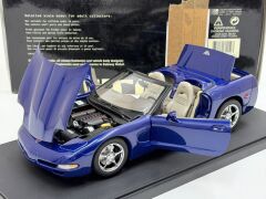 1/18 AUTOart Chevrolet Corvette C5 Convertible Commemorative Edition (Le Mans Blue) -  71152