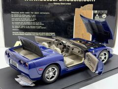 1/18 AUTOart Chevrolet Corvette C5 Convertible Commemorative Edition (Le Mans Blue) -  71152