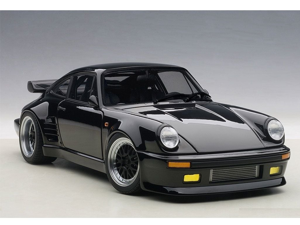 AUTOART - PORSCHE - 911 930 TURBO COUPE WANGAN MIDNIGHT BLACKBIRD 1986