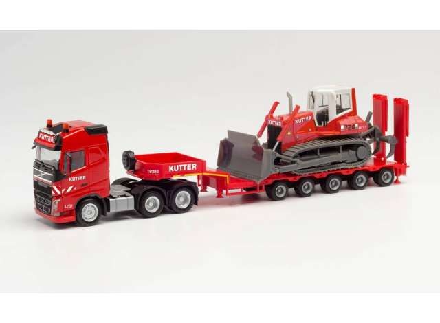 1/87 Volvo FH GL. 6x4 T.Sz. + Liebherr PR 724 Kutter, red/grey