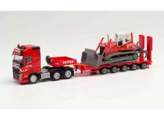 1/87 Volvo FH GL. 6x4 T.Sz. + Liebherr PR 724 Kutter, red/grey