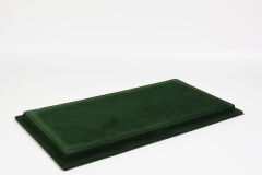 LYRD BOX 1:18 ÖLÇEK BRITISH RACING GREEN ALCANTARA SERGİLEME STANDI – (OLIVE DİKİŞ) LY122