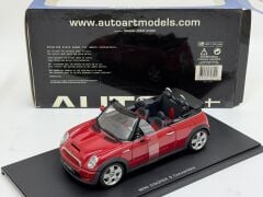 1/18 AUTOart Mini Cooper S Cabriolet (red) - 74849