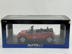 1/18 AUTOart Mini Cooper S Cabriolet (red) - 74849
