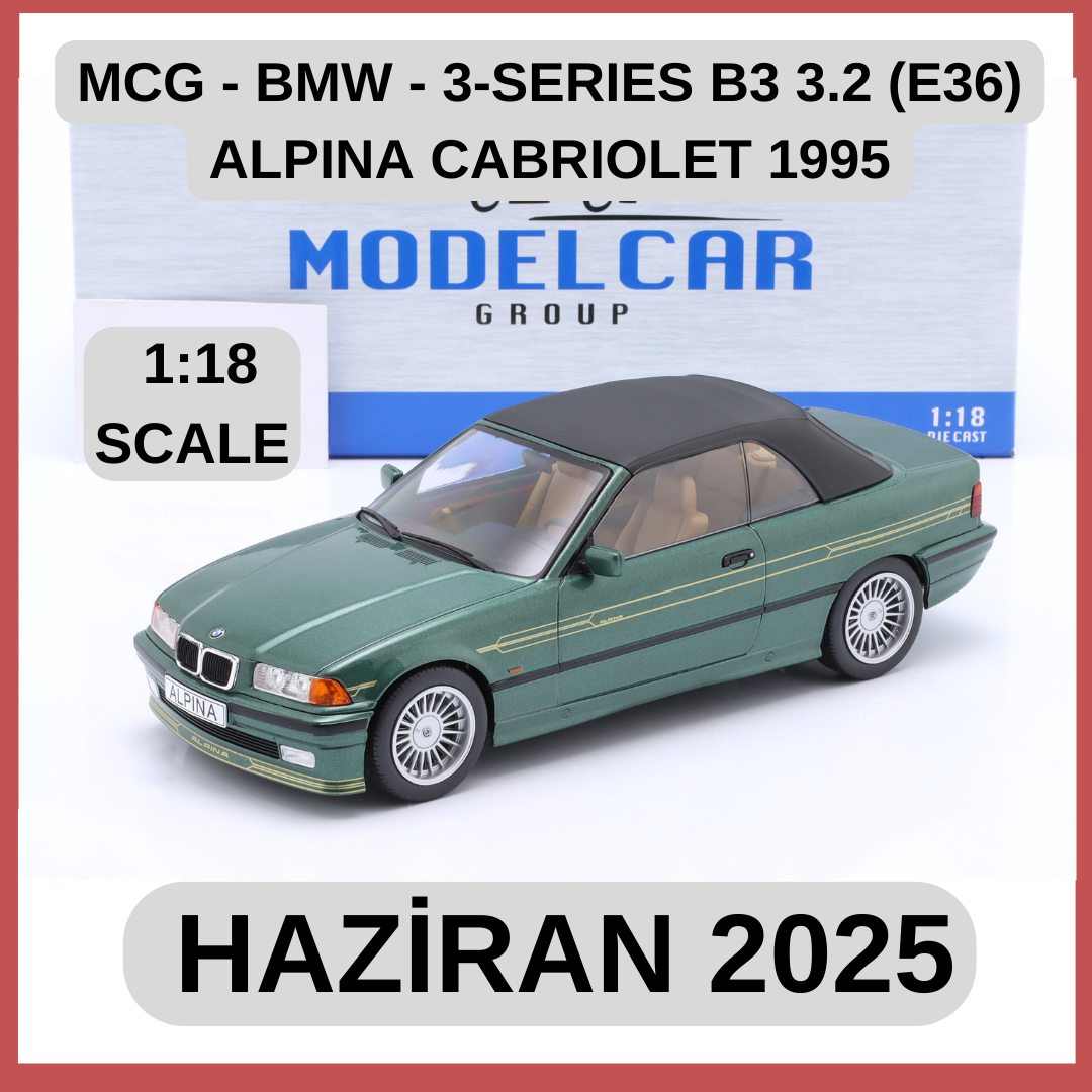 MCG - BMW - 3-SERIES B3 3.2 (E36) ALPINA CABRIOLET 1995